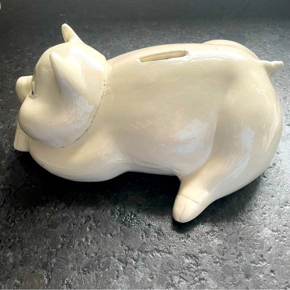 Vintage ceramic piggy bank made by Atlantic Mold - Picture 2 of 11